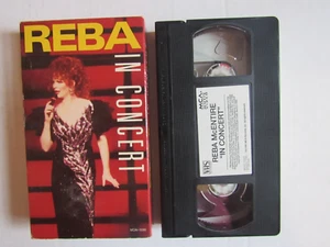 Reba In Concert VHS Tape Music & Concerts - Imagen 1 de 2