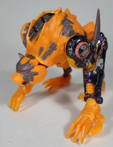 HASBRO VTG 1999 TRANSFORMERS BEAST WARS TRANSMETALS II CHEETOR ROBOT BROKEN - Picture 1 of 12