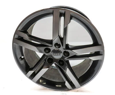 2017-2018 AUDI A4 (B9 8W) 18x8 ALUMINUM ALLOY 5-DOUBLE SPOKE WHEEL RIM - Image 1 of 4