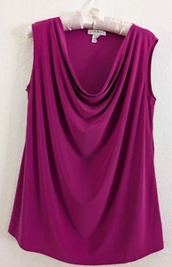 Blusa donna senza maniche Claudia Richard taglia 1X - Foto 1 di 19