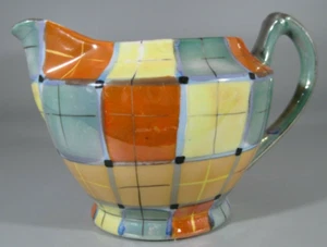 HTF Pattern Gold Castle Chikusa Hand Painted Japan Cream Pitcher - Picture 1 of 7