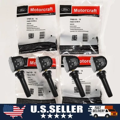 4X TPMS Tire Pressure Sensor F2GZ-1A189-A For Ford F150 Explorer Mustang Lincoln - Image 1 of 4