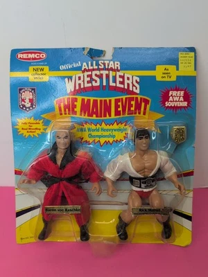 "De colección 5,5"" Remco 1985 AWA Allstar Wrestling Baron & Rick Martel peso pesado #o" Foto 1 de 4