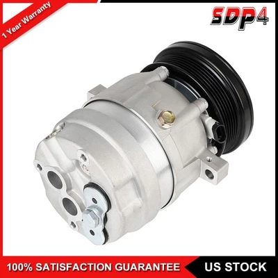 AC A/C Compressor For 2000-2001 Chevrolet  Impala 1997-2001 Pontiac Grand Prix - Image 1 of 4
