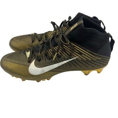 Nike Vapor Untouchable 2 LE Super Bowl Edition 50 Football Cleats Gold Size 14 - Image 1 of 4
