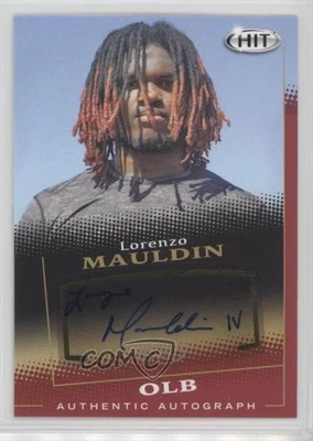 2015 Sage Hit Auto Red Lorenzo Mauldin #A49 Rookie Auto RC - Image 1 of 2
