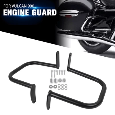 Alforja trasera protectores contra choques barras protectores para Kawasaki Vulcan 900 Classic 06+ Foto 1 de 4