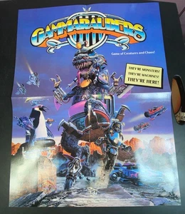 TSR Gammarauders Gammarauders Promo Poster Vintage 1987 15.5 x 20"  Monster - Picture 1 of 17