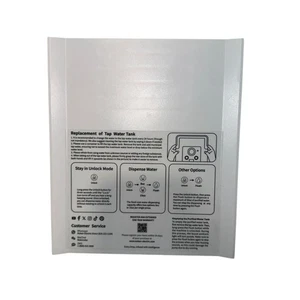 Panel de instrucciones del sistema de filtración de agua de ósmosis inversa Waken Electric C11S - Imagen 1 de 2