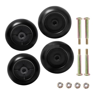 Easily Replace Your Lawn Mower Deck Wheels with This 4 Piece Set Today - Picture 1 of 7