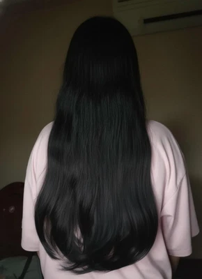 1456 Natural Human Hair Ponytail – 21 inch / 145 g Foto 1 de 4