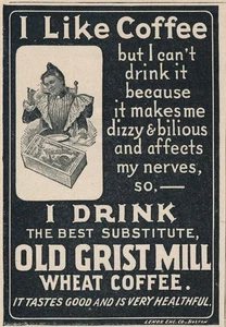 Anuncio de revista - 1904 - Antiguo molino de trigo de grano - Lenox Eng. Co., Boston, MA - Imagen 1 de 1