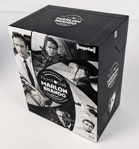 Marlon Brando Film Focus Imprint #274-279 Limited Edition Hard Box RB Blu-Ray - Picture 1 of 3
