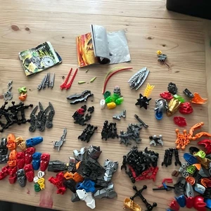 Lego 1.5 LB Random Bionicle Technic Hero Factory Pieces Parts Bulk 190+ - Picture 1 of 8