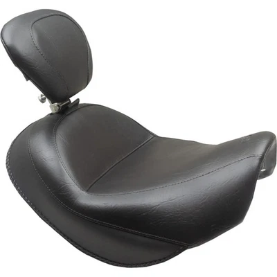 Asiento individual MUSTANG 0810-2393 89206 Wide Touring negro - liso - con conductor Foto 1 de 4