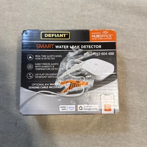 Defiant Smart Rilevatore di perdite d'acqua 1012 604 488 Hubspace Alexa Google - Foto 1 di 9
