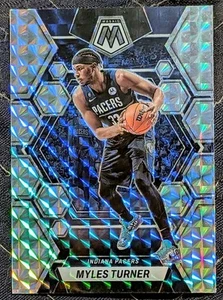 2022-23 Panini Select Basketball #36 Miles Turner Silver Mosaic Prizm PACERS - Picture 1 of 2