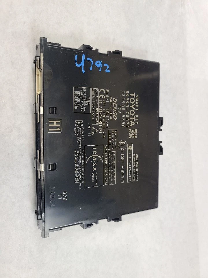 Chassi ECM bloqueio de roubo painel esquerdo compatível com 16-17 LEXUS NX200T 602254 - Imagem 1 de 4