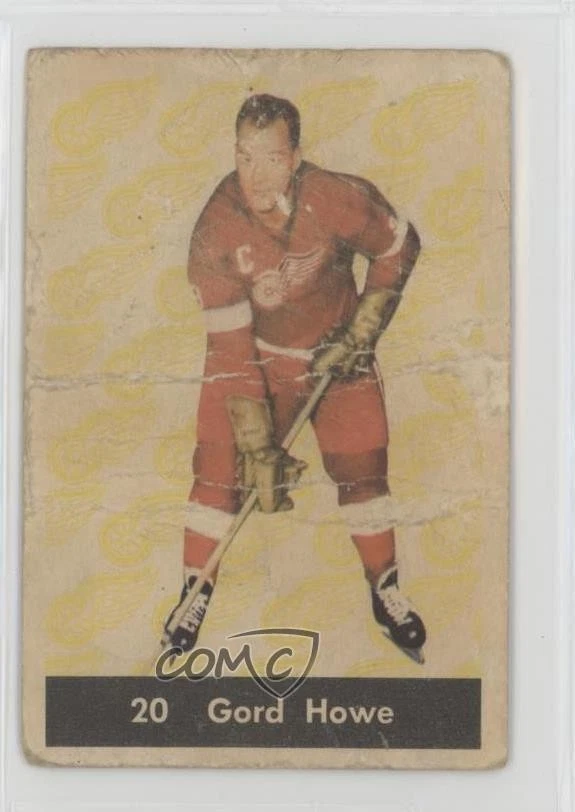 1961-62 Parkhurst Gordie Howe #20 HOF - Image 1 of 2