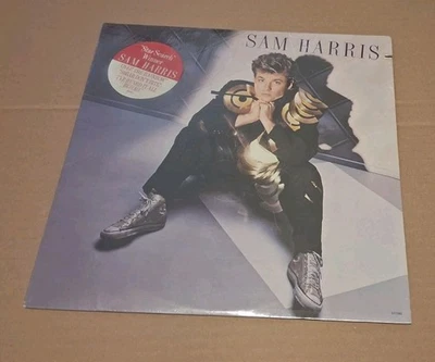 Sam Harris 1984 Motown Sealed NOS Vinyl LP w Star Search Winner Hype Sticker  - Image 1 of 4