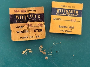 New Old Stock Wittnauer 5S Wristwatch Parts Lot - Watchmaker Replacement Parts - Picture 1 of 1