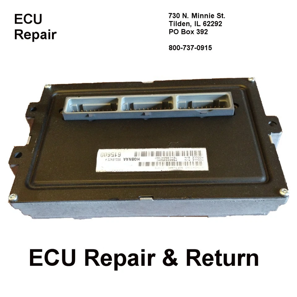 Computadora de motor Jeep Wrangler ECM ECU PCM reparación y devolución Jeep ECU reparación Foto 1 de 1