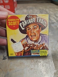 Nuevo de Lote Antiguo Castle Films 8 MM Película #596 Randolph Scott "The Caribou Trail" SELLADO COMO NUEVO - Imagen 1 de 2