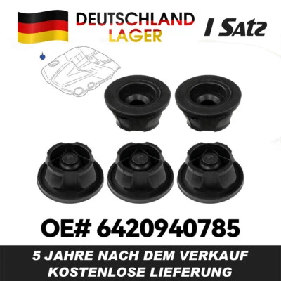 5x FEBI BILSTEIN BEFESTIGUNGSELEMENT MOTORABDECKUNG KUGELPFANNE 40836 - Bild 1 von 4