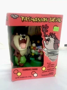 Tim Mee Vintage Tasmanian Devil Gumball Machine Bank Looney Tunes Cheap Johns - Picture 1 of 8