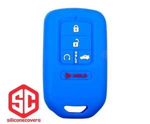 1x New KeyFob Remote Fobik Silicone Cover Fit / For Select Honda Vehicles - Picture 1 of 2