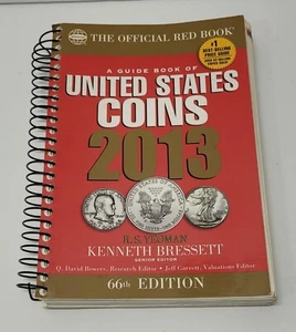 A Guidebook of United States Coins 2013: The Official Red Book - VERY GOOD Cond. - Picture 1 of 3