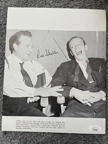 Red Skelton signed JSA COA 8x10 magazine picture comedy comedian psa  bas Cover
