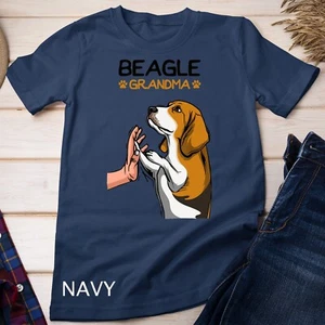 Beagle Abuela Perro Mamá Abuela Día de la Madre Camiseta Unisex - Imagen 1 de 12