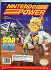 Nintendo Power Magazine # 47 avril 1993 Star Fox complet, affiche, cartes à collectionner