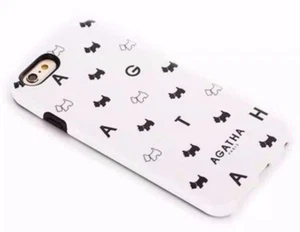 AGATHA Paris Scottie Cover Paraurti Doppio Strato per Apple iPhone 6 Plus / 6S Plus - Foto 1 di 6
