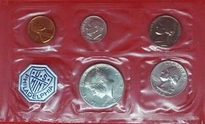 1964-P United States Mint - Proof Set - *1st Kennedy Half* 5 Coins - Picture 1 of 3
