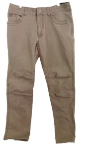 Pantalone Kuhl Rebel uomo 36x34 beige cotone pesante lavoro esterno vintage tintura patina - Foto 1 di 19