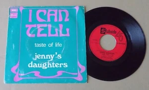 JENNY'S DAUGHTERS I can tell/Taste of life FRENCH 7" w/PS STATESIDE (1970) soul - Picture 1 of 2
