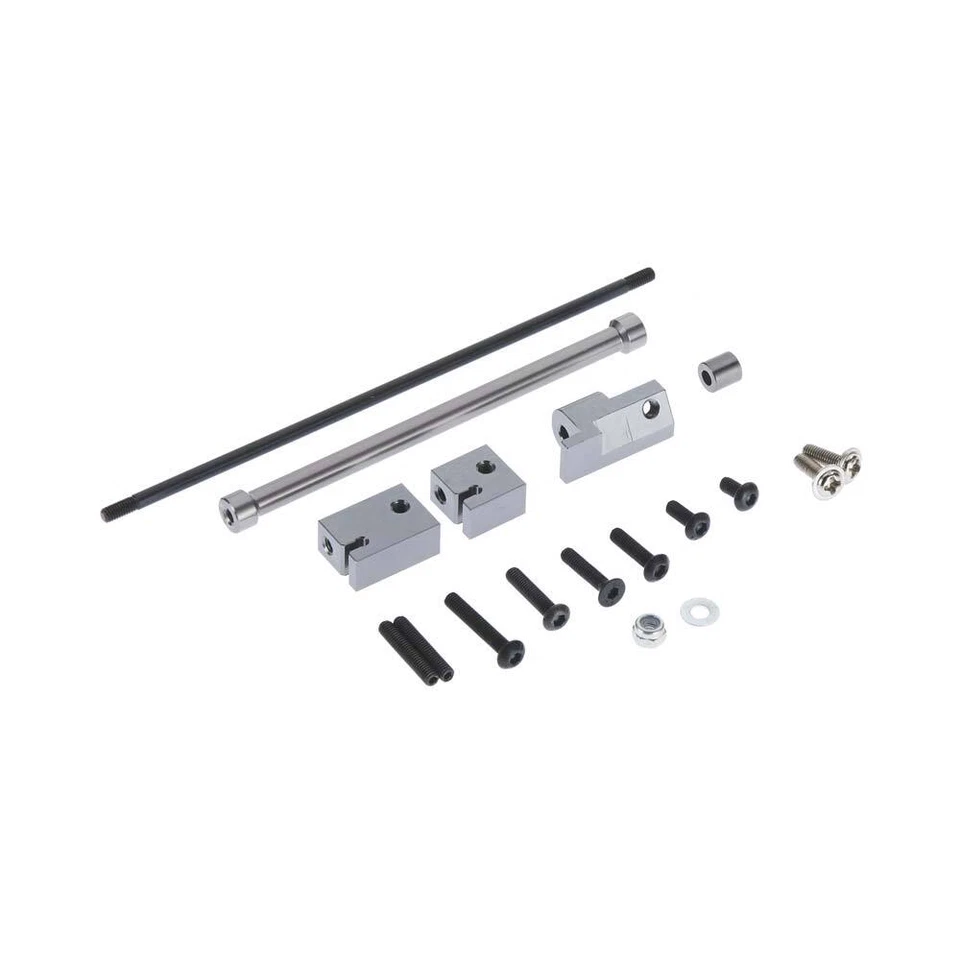 STRC Alum Off-Axle Servo Mount/Panhard/Steering Upgrade Kit SCX10 STA30487GM - Image 1 of 1