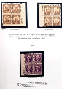 US VINTAGE #684, 685, 720 Plate Bls-4 . Mint, O.G - Imagen 1 de 1