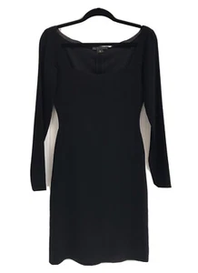 Vestido de cóctel vintage Donna Karan DKNY negro talla 6 - Imagen 1 de 6