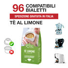 96 Capsule Tè Limone Italian Coffee compatibili Bialetti Mokespresso