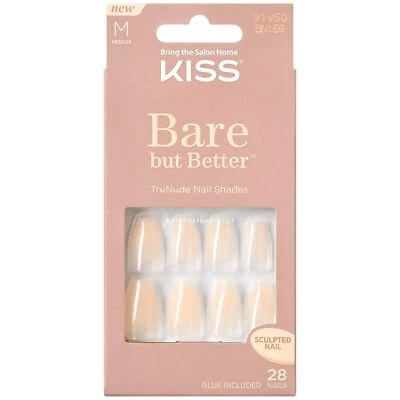 Kiss Inc. Kiss Bare But Better False Nails - Embrace It (BN15G)(1 x 2g)