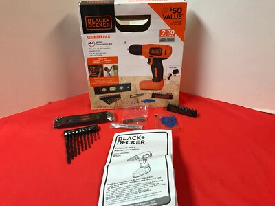 2017 Black & Decker Project Pak Home Decorating Kit w/Drill - Image 1 of 4