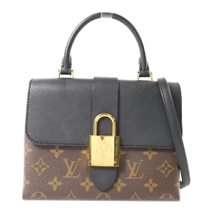 LOUIS VUITTON LV GHW Locky BB 2 Way Shoulder Bag M44141 Monogram Brown/Black - Picture 1 of 13