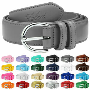 Falari Women Genuine Leather Dress Belts Casual Belts 31-Colors 6028