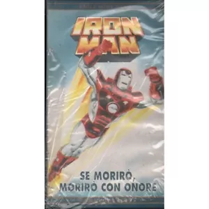 Iron Man, Se Moriro', Moriro' Con Onore VHS Univideo – EHVVDST00188 Sigillato - Picture 1 of 2