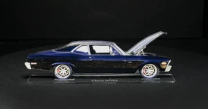 Coche/modelo de automóvil/placa Chevy Nova vintage - 12" de ancho en acrílico - Imagen 1 de 1