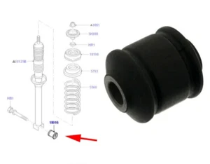 Genuine Ford Fiesta MkIII / Mk4 Rear Axle Bush - 1046433 / 89FB 18016 AA - Picture 1 of 1