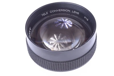 ✅ LENTE TELECONVERSÃO SONY VCL-1558A 1.5X PARA CÂMERA FILMADORA - Imagem 1 de 4